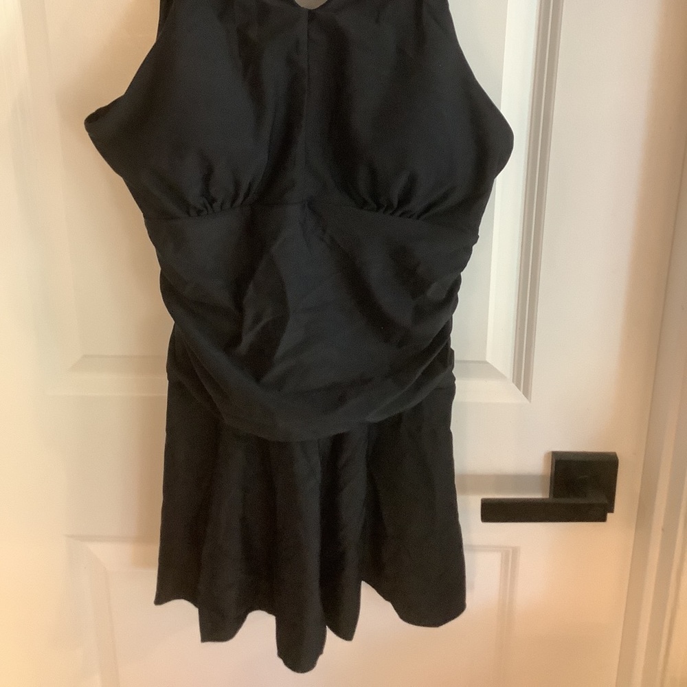 Baleaf - 2-Piece Swim Dress - Black - Ladies Size 36 - UPF50+ - Picture 5 of 9